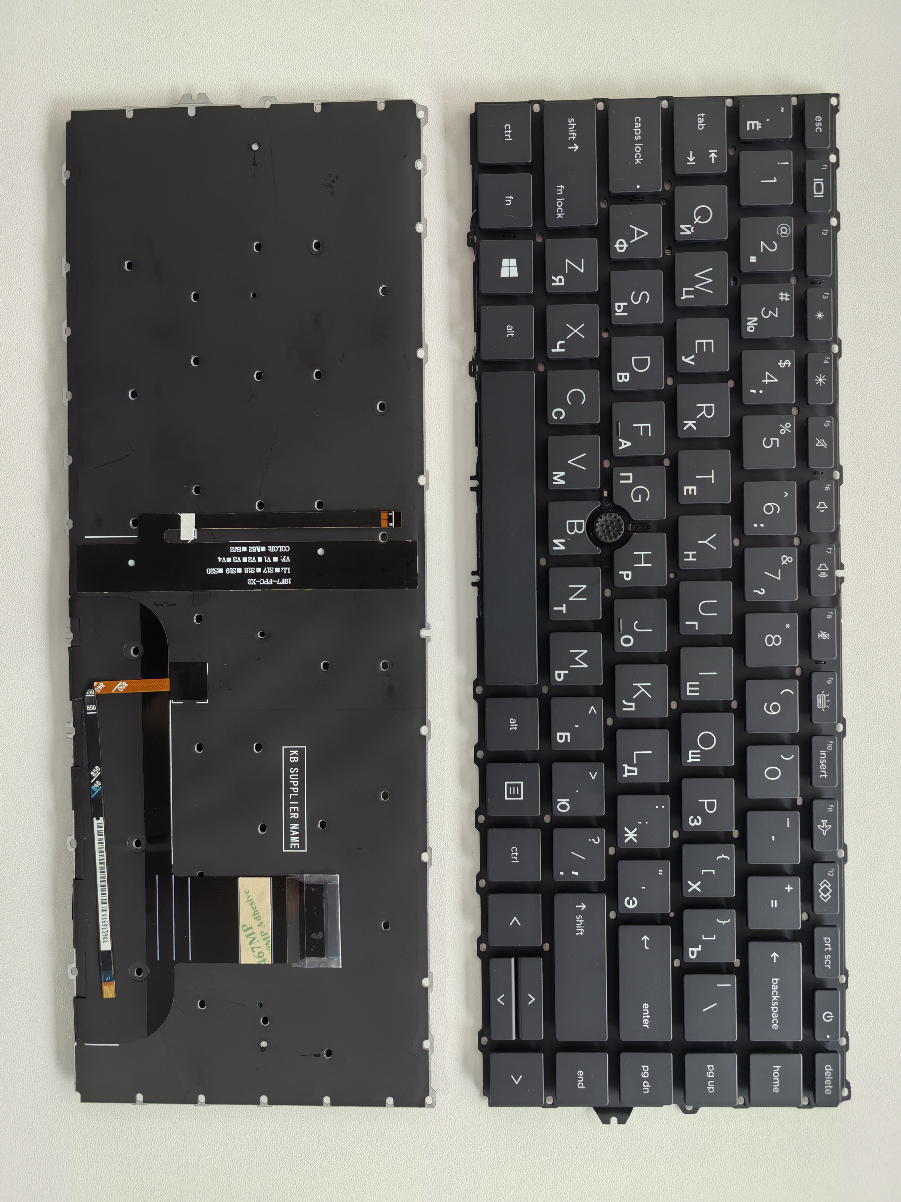 Picture of New Replacement Laptop Keyboard For HP 840G7/745G7/840G8/745G8/zbook firefly 14 G7 G8 BLACK With Point Backlit (OEM) RU Layout